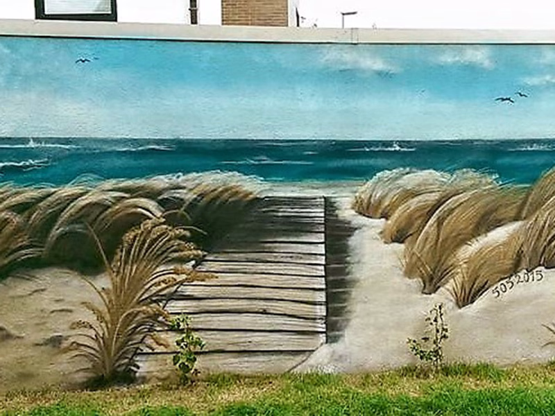 Garagenwand